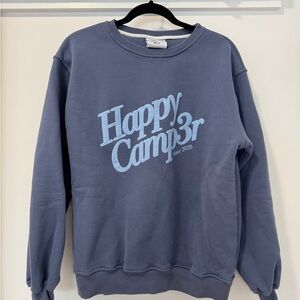 Happy Camper Oversized Crewneck